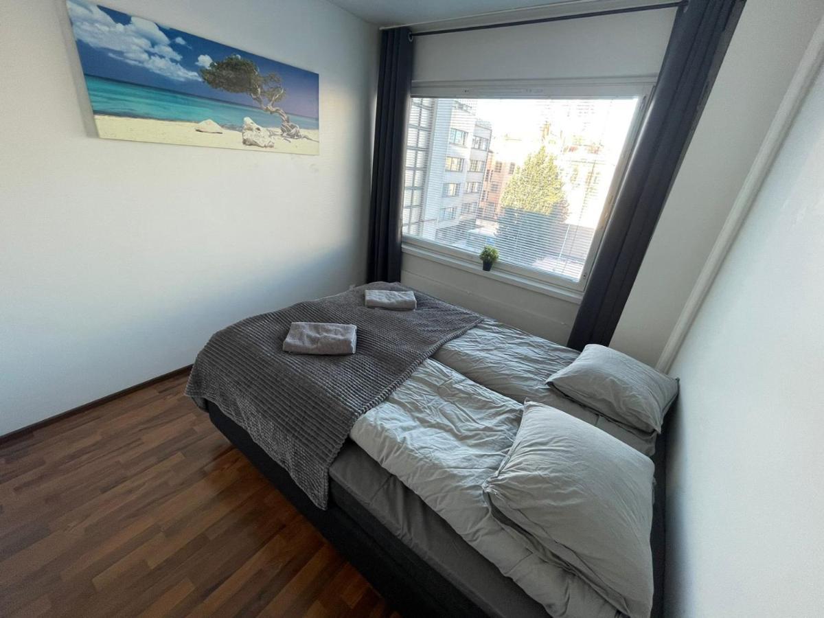 Oulu City Center 4-Room Apartment Parking Kültér fotó