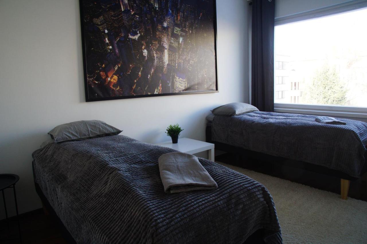 Oulu City Center 4-Room Apartment Parking Kültér fotó