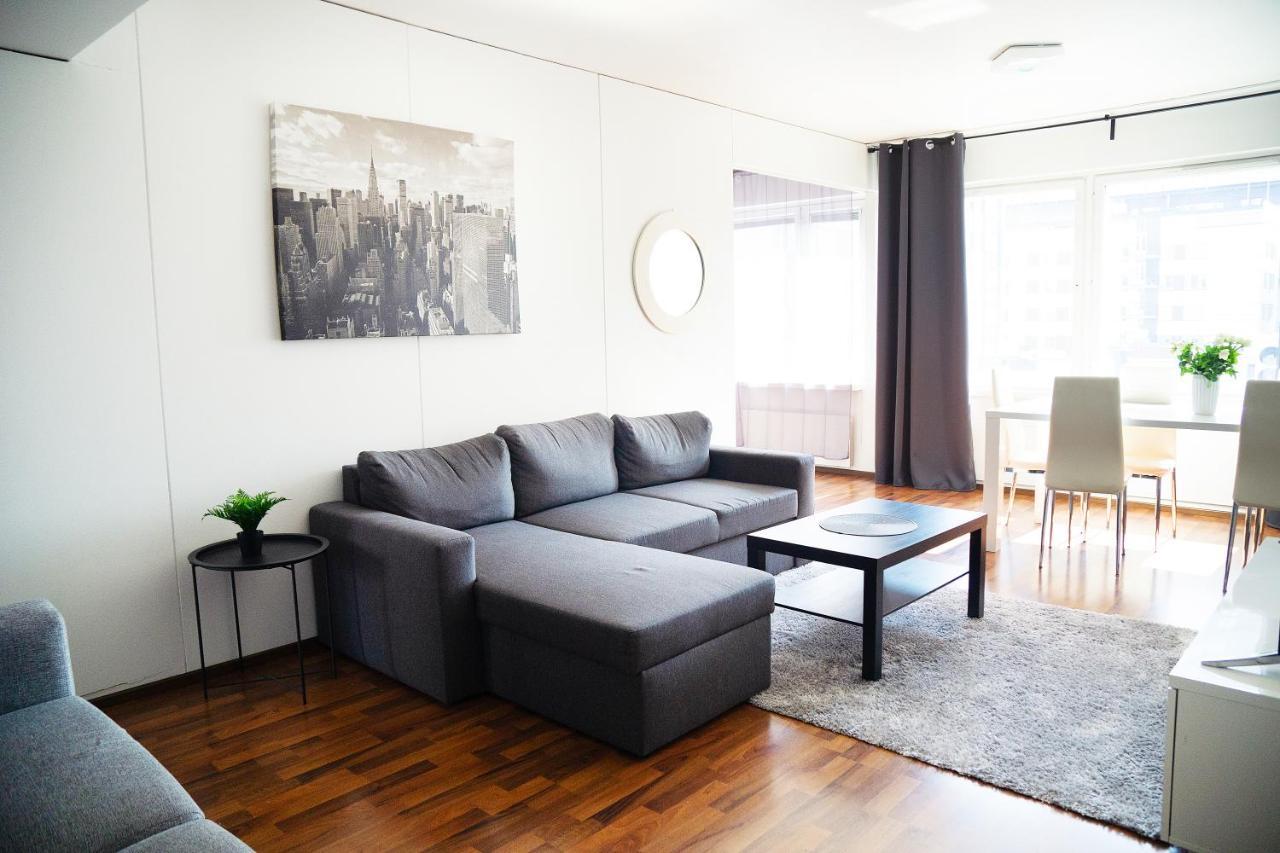 Oulu City Center 4-Room Apartment Parking Kültér fotó