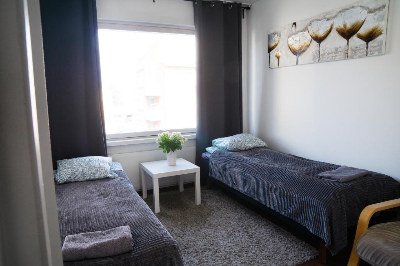 Oulu City Center 4-Room Apartment Parking Kültér fotó
